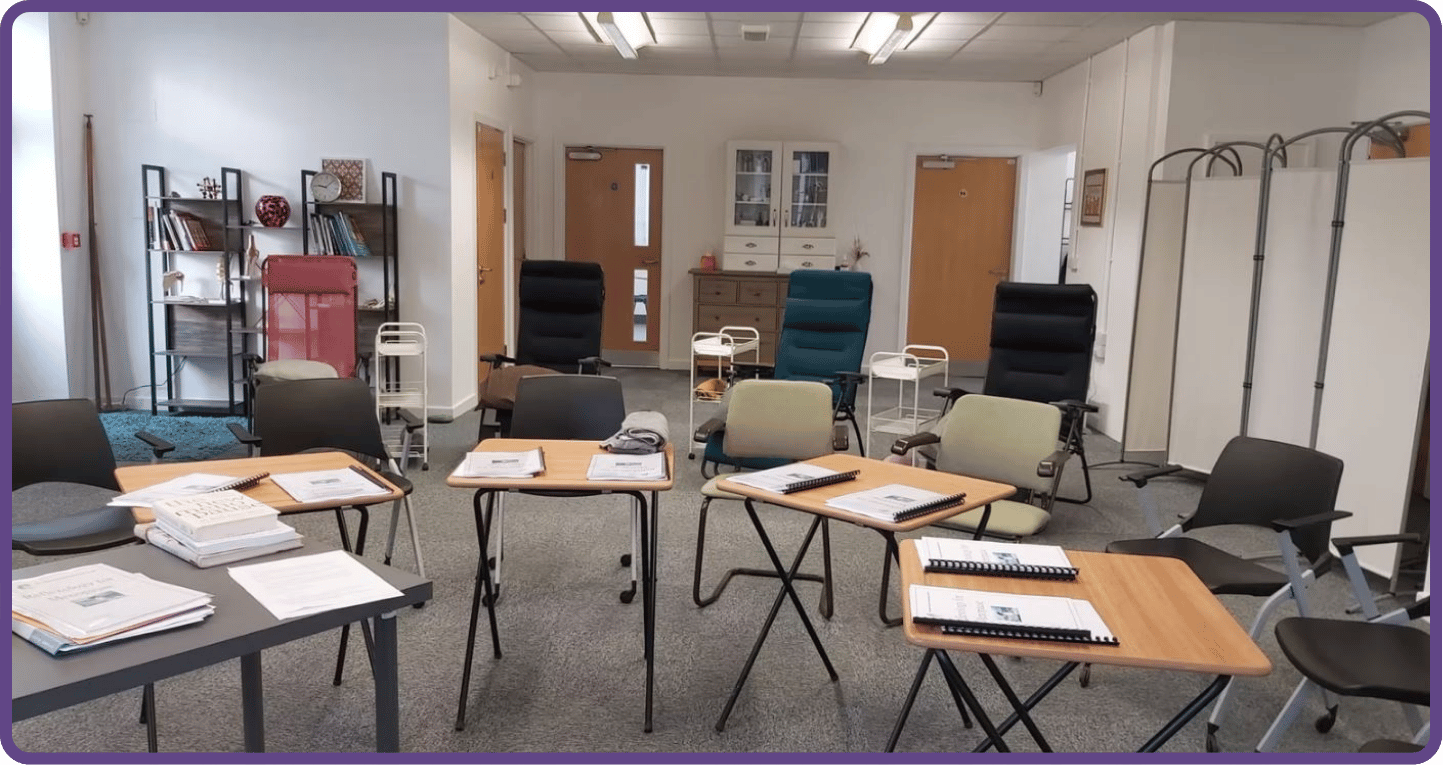 West Shires School of Complementary Therapies in the Wellbeing Room at The Better Health & Wellbeing Hub. Wellbeing Room @ The Better Health & Wellbeing Hub